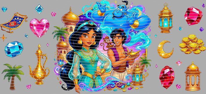 16oz Disney style-D-3118